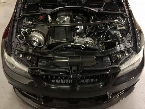 VRSF 7.5 Inch Race Front Mount Intercooler FMIC for BMW 135i 335i 335is N54 N55 (E82 E90 E91 E92 E93, xDrive XI) - 1000HP Bar & Plate