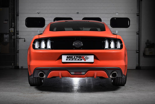 Milltek Sport - Cat Back Exhaust (Multiple Options) Ford Mustang MK6 S550 Fastback (2.3 EcoBoost)
