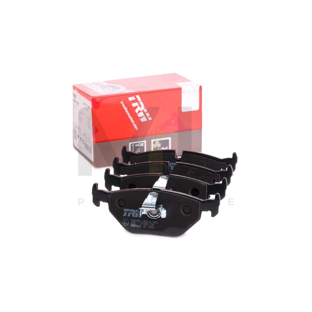TRW COTEC Brake Pad Set GDB1265 (GDB 1265 / GDB-1265) - Wear Sensor Compatible - Fits BMW 5 Series E39 1995-2004 Saloon/Touring (520d-540i) & ALPINA B10 - OE Spec Disc Brake Pad Kit Replacement