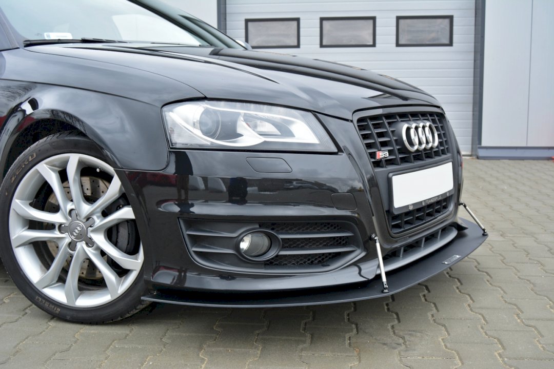 Maxton Design - FRONT RACING SPLITTER AUDI S3 8P (FACELIFT MODEL) 2009-2013