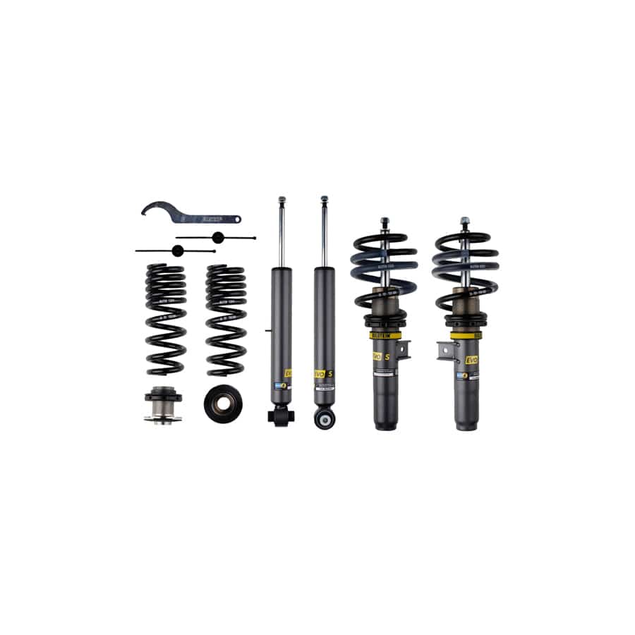 Bilstein EVO S Coilovers 47-300118 for BMW 2 3 4 Series (G20 G21 G42 G22 G23 G83) - Height Adjustable Coilover Suspension Lowering Kit - Street/Fast Road - Non-EDC Non-ADS (No Adaptive Dampers) BILSTEIN-47-300118 - Shocks & Struts