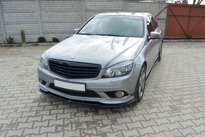 Maxton Design - FRONT SPLITTER MERCEDES C W204/S204 AMG-LINE (PREFACE)