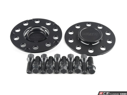 Turner Motorsport BMW F80 M3, F82 M4, F87 M2 & M2 Competition 5mm Hub-Centric Wheel Spacers with Integrated Hub Extender & Extended Bolts - 72.6mm CB, 5x120, Black (Pair)