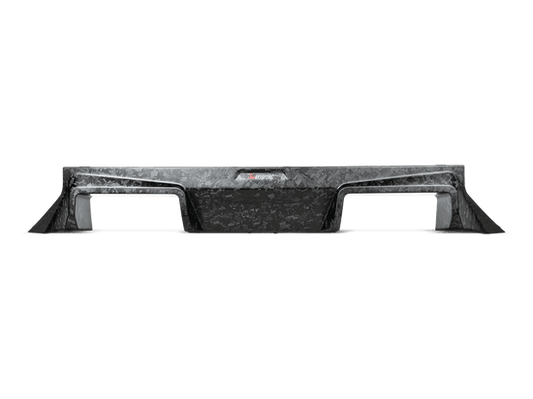 Genuine Akrapovic Forged Carbon Fibre/Fiber Rear Diffuser/Valance (Matte) for BMW M2 G87 2023+ - Rear Bumper Insert/Trim, ABE Approved - DI-BM/CA/10/CF