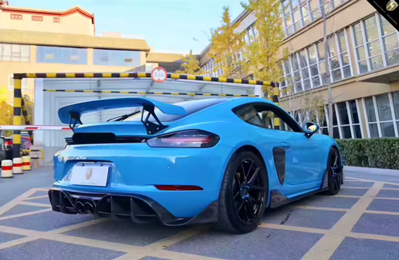 Porsche 718 Cayman Rear Diffuser/Bumper