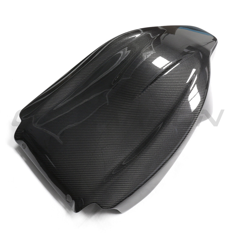 BMW G80/G81 M3, F90 M5, F91 M8 Gran Coupe, F97 X3M, F98 X4M – Dry Gloss Carbon Fibre Seat Back Covers/Backrest Panels (Rear of Front Seat Shells) – OEM Fit Interior Upgrade by CT Carbon