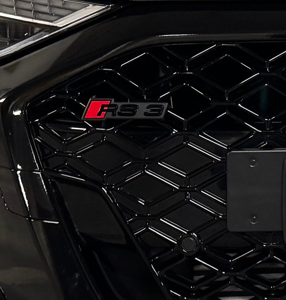 Audi RS3 8Y.5 2025 Badge/Emblem Holder (Badge NOT included)