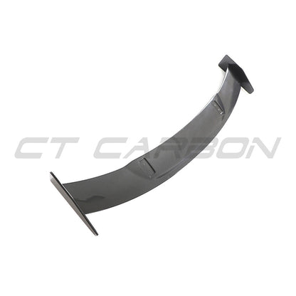 Audi R8 V10 Gen 2/2.5 Facelift (2015-2023) Carbon Fibre/Carbon Fiber Rear Wing Spoiler – CT Carbon Pre-Preg GT Aerofoil for 4S V10 Plus & V10 Performance – Lightweight OEM+ High Mount Rear Blade