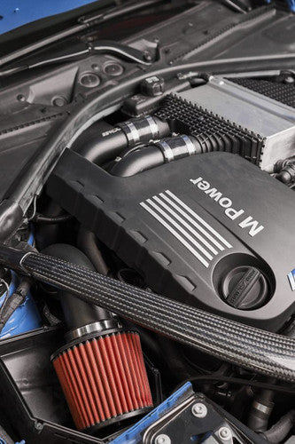 CTS Turbo BMW M3/M4 S55 Charge Pipe Set (F80 F82 F83 2015+) – Aluminium Boost Pipes/Intercooler Charge Air Hard Pipe Kit with Meth Bung – Direct Fit Turbo Piping Upgrade