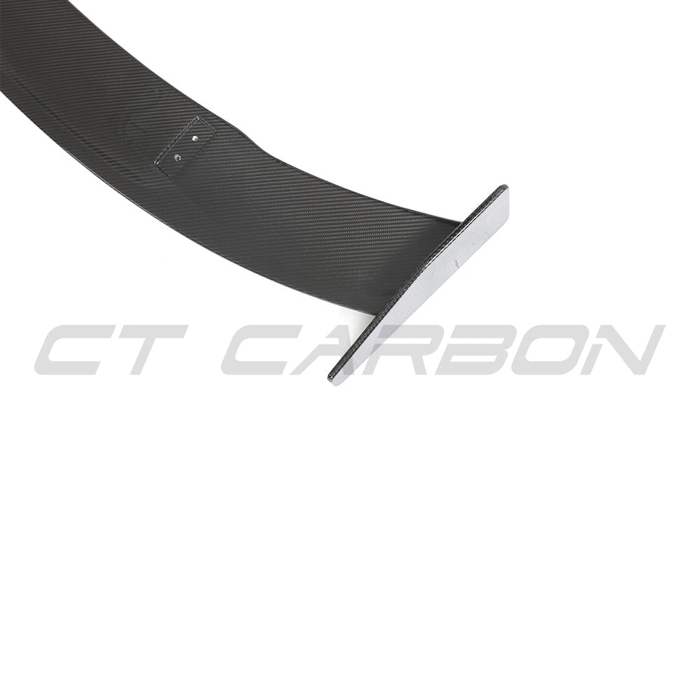 Audi R8 V10 Gen 2/2.5 Facelift (2015-2023) Carbon Fibre/Carbon Fiber Rear Wing Spoiler – CT Carbon Pre-Preg GT Aerofoil for 4S V10 Plus & V10 Performance – Lightweight OEM+ High Mount Rear Blade