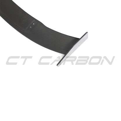 Audi R8 V10 Gen 2/2.5 Facelift (2015-2023) Carbon Fibre/Carbon Fiber Rear Wing Spoiler – CT Carbon Pre-Preg GT Aerofoil for 4S V10 Plus & V10 Performance – Lightweight OEM+ High Mount Rear Blade