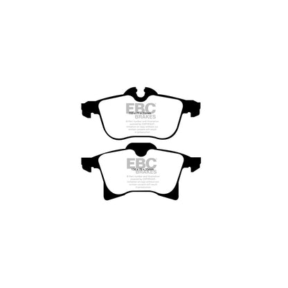 EBC Yellowstuff Front Brake Pads + USR Slotted/Grooved Discs/Rotors (308mm) Kit | Opel/Vauxhall Astra H, Corsa D/E VXR OPC, Adam 1.4T, Meriva, Zafira B | Performance Fast Road/Track Brake Upgrade | PD08KF405 DP41520R USR1070 | Girling/TRW/Bosch Calipers