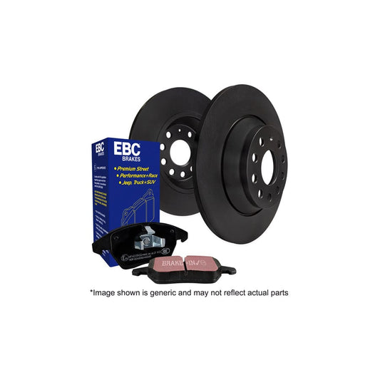 EBC Brakes PD40K2028 Volvo C70 S70 V70 Mk1 ATE Calipers Front & Rear Brake Discs & Pads Kit - Ultimax2 Pads, Plain Discs 280mm/295mm (1996-2005)