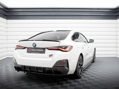 Maxton Design - STREET PRO REAR DIFFUSER BMW I4 M-PACK G26