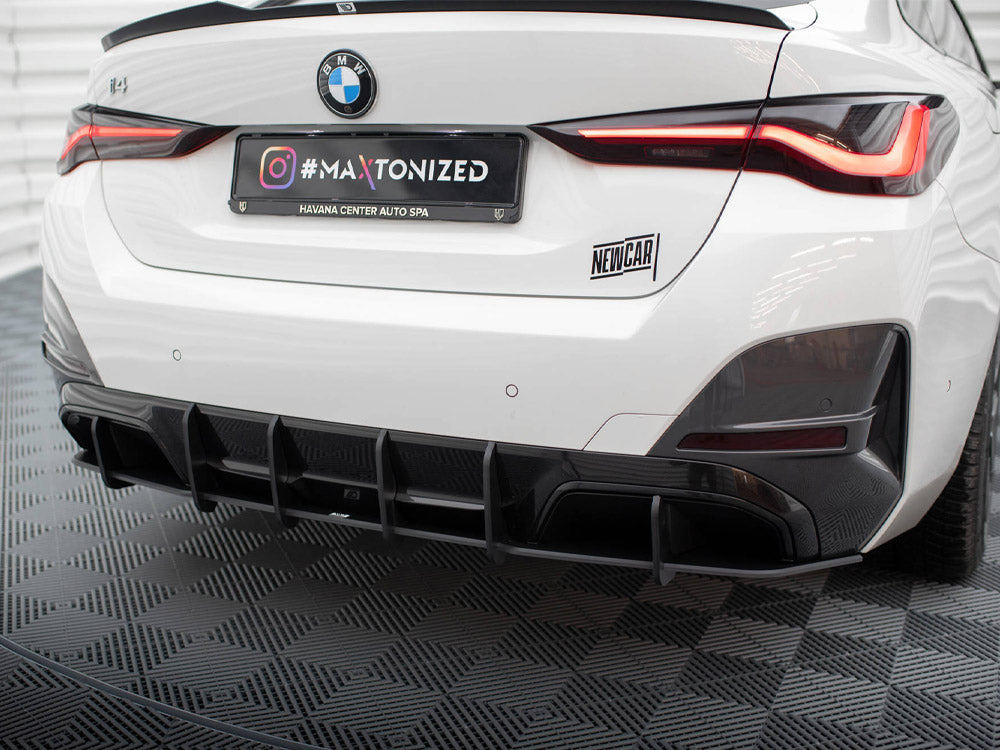 Maxton Design - STREET PRO REAR DIFFUSER BMW I4 M-PACK G26