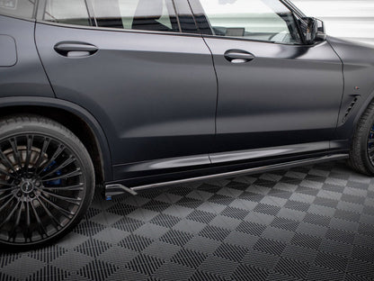 Maxton Design - SIDE SKIRTS DIFFUSERS BMW X3 M-PACK G01 FACELIFT