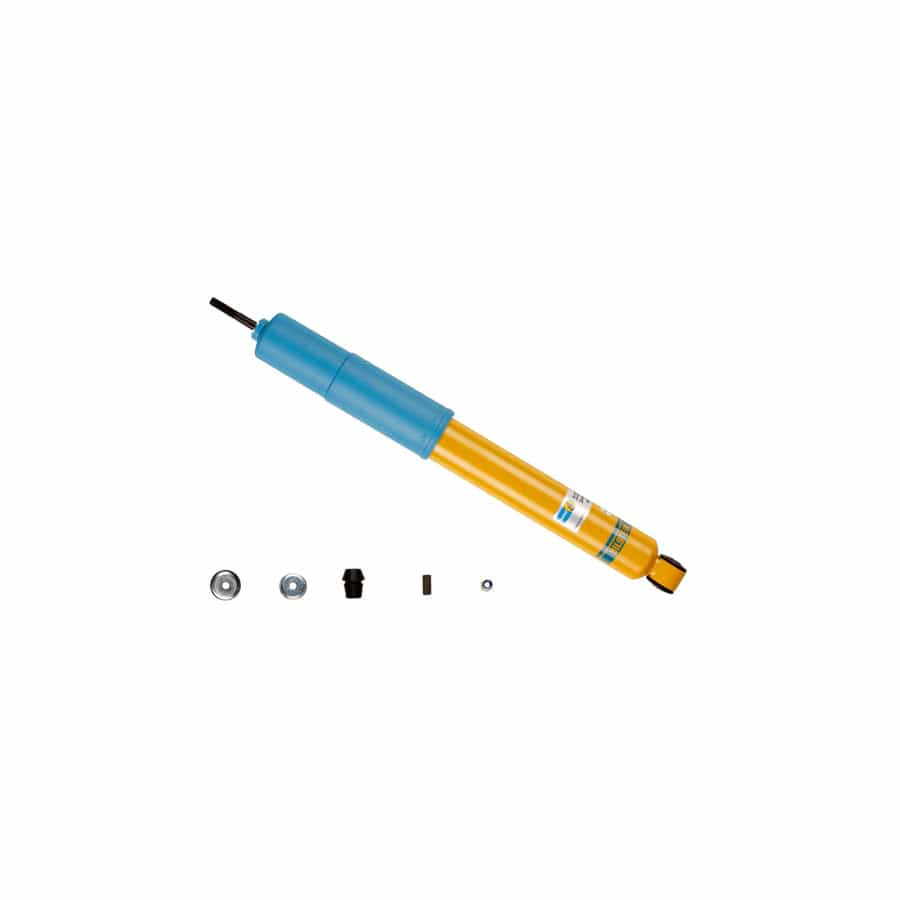 Bilstein B6 24-008037 Rear Shock Absorber Damper Shocker for BMW 02 Series 1502 1602 1802 2002 E10/E6 Touring 1600-2 | Gas Monotube Sport Yellow Heavy-Duty | Fits 2002 ti/tii & Turbo | Direct Fit OE Replacement