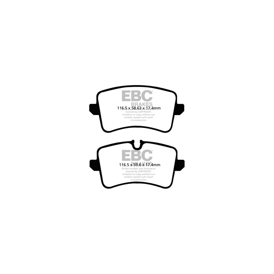 EBC Brakes PLK1011 Audi RS5 B8 4.2 V8 2010-2016 Yellowstuff Front & Rear Brake Pads + Braided Stainless Lines Kit - Fast Road/Light Track Performance Upgrade - Includes BF307+ Super DOT 4 Fluid
