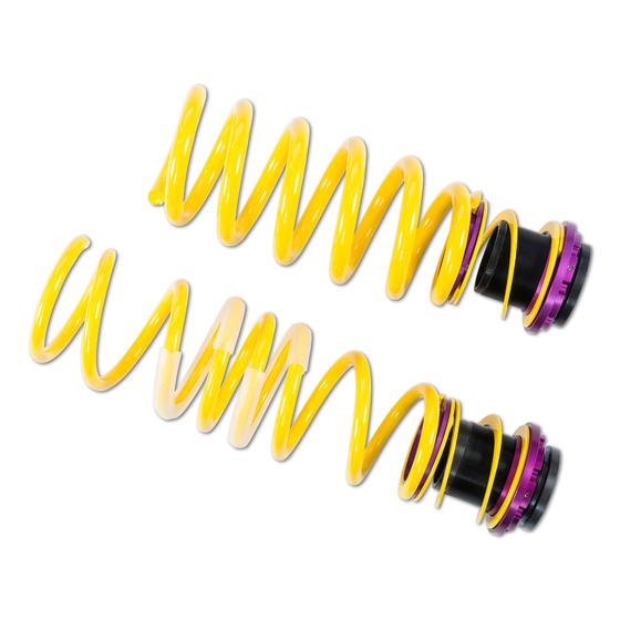 KW Suspension HAS Adjustable Lowering Spring Kit for BMW M5 F90 (2016+) – Ride Height Adjustable Springs, EDC/Adaptive Damper Compatible – Threaded Sleeve Stance Kit – Performance Suspension Upgrade – 253200CC