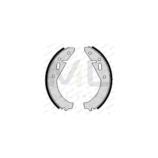 Ferodo FSB120 40mm Drum Brake Shoes - OEM/OE Spec Rear Brake Lining Set for Dunlop Pattern Drums | Replacement Drum Shoe Kit, 40 mm Width