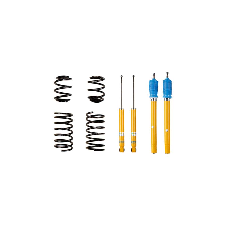 Bilstein B12 Pro-Kit 46-000118 for BMW E30 3 Series 316i 318i 318is (1982-1992) - B8 Sport Shock Absorbers + Eibach Pro-Kit Springs - Lowering/Sport Suspension Kit, Fast Road Handling Upgrade - 10-30mm Drop, 51mm Front Struts, TUV Approved