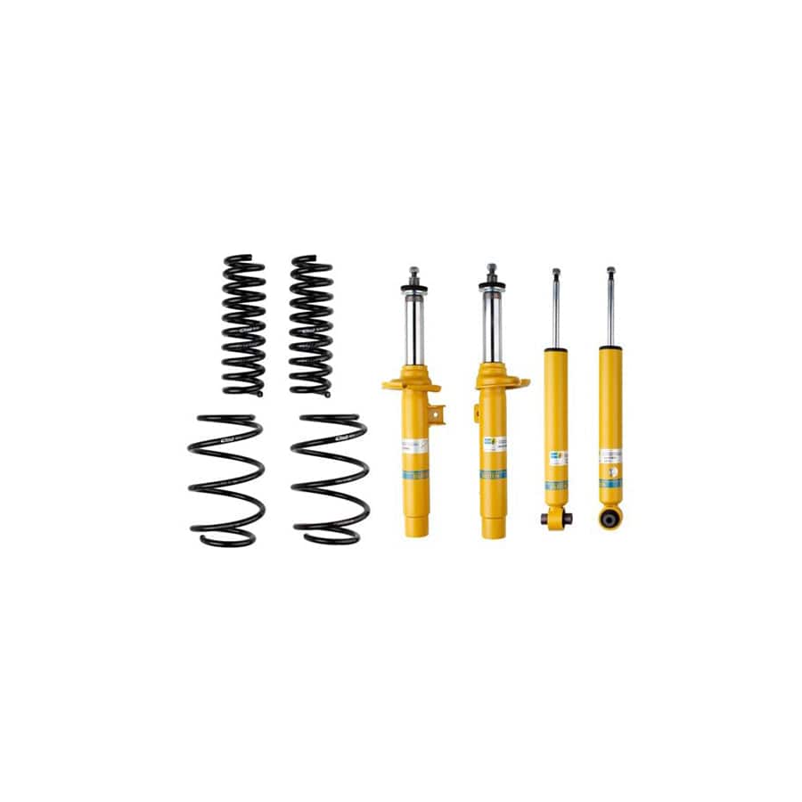 Bilstein B12 Pro-Lift 46-278982 Raised Suspension Lift Kit for BMW X3 F25 2010-2017 & X4 F26 2013-2018 xDrive - Shock Absorber & Coil Spring Pack - Ground Clearance Upgrade 35i 30d 35d M40i
