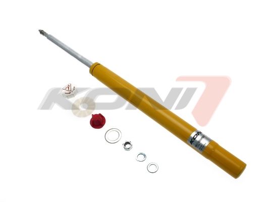 KONI Sport Yellow Adjustable Front Strut Insert Shock Absorber/Damper 8641-1029SPORT for BMW 3 Series E30 (1983-1994) Saloon/Sedan & Touring/Estate 316i 318i 320i - Performance Shock Cartridge, Rebound Adjustable, Front Axle