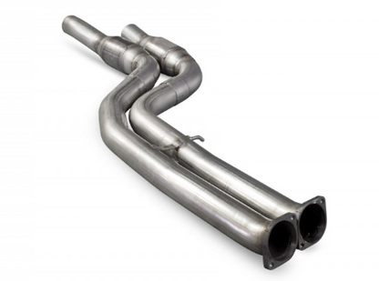 Scorpion Exhaust High-Flow Sports Cat & De-Cat Secondary Mid-Pipe/Centre Section for BMW M3 F80 & M4 F82 F83 (20142018) Non-GPF/OPF | 70mm | Fits OEM or Scorpion Cat-Back | S55 F8x