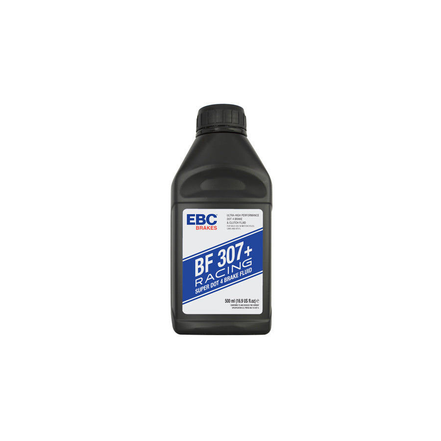 EBC Brakes BF307 RACE DOT 4 Racing Brake Fluid 1L (1 Litre) - 310C Dry / 195C Wet High Boiling Point - Track Day & Motorsport Performance Glycol Brake Liquid/Oil - Vapour Lock Resistant - Fast Road Club Racing