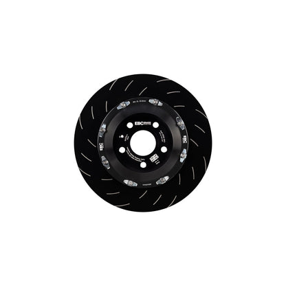 EBC P2DK023Y Front Brake Kit for Audi RSQ3 8U (2013-2018) - Yellowstuff Pads + 365mm EBC Racing 2-Piece Fully-Floating Grooved Vented Discs - TRW Caliper Fitment (DP41513/3R + SG2F011)