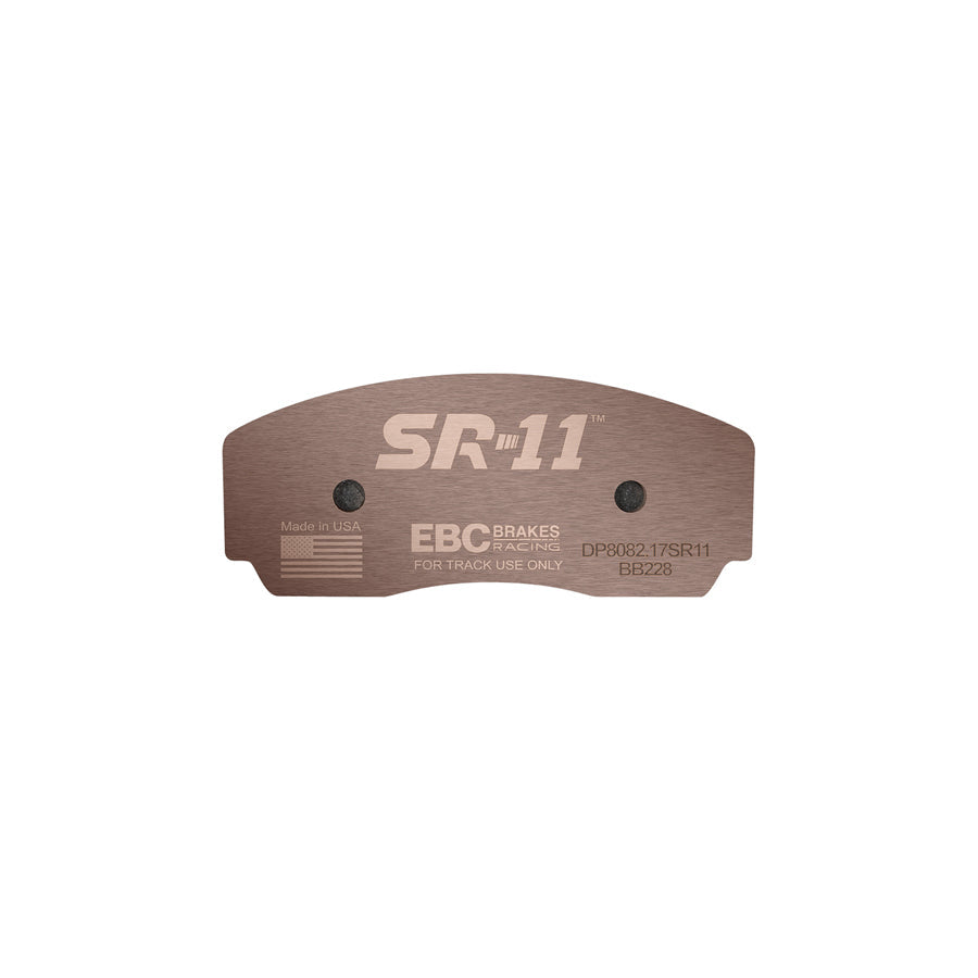 EBC Brakes SR11 Sintered Racing Brake Pads DP8002.17SR11  Front/Rear  Girling/TRW/AP Racing Calipers  Jaguar XJ220, Lotus Esprit V8, Lotus Carlton/Opel Omega Lotus, Noble M12, Marcos, TVR  High Friction Track/Endurance Compound