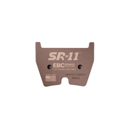 EBC Racing DP81513.14SR11 SR11 Sintered Front Track Brake Pads for Audi & Lamborghini - Brembo/TRW/ATE Calipers (R8 RS3 RS4 RS5 RS6 TTRS, Gallardo Huracan Murcielago) Race Use Only