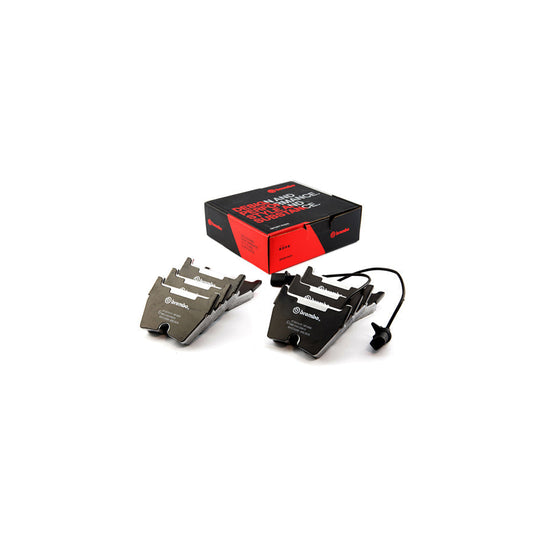 Brembo 07.B314.01 HP2 Front Brake Pads | Disc Pad Kit, ECE R90 Road Legal Low Dust - Audi RS4 B7, RS5, RS6 C5, R8 4.2/5.2 - Lamborghini Gallardo, Diablo, Murcielago - VW Phaeton - OE-Equivalent Performance HP2 Caliper Pads WVA 23751 23764 23765