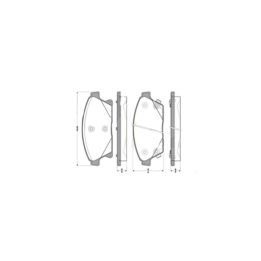 Bosch 0986TB3138 0 986 TB3 138 Disc Brake Pad Set for BMW 5 Series E60 E61 F10 F11 (2003-2017) – Front/Rear Axle, OE Replacement Kit – Fits 518d 520d 520i 523i 525d 525i 528i 530i incl xDrive – No Wear Sensor