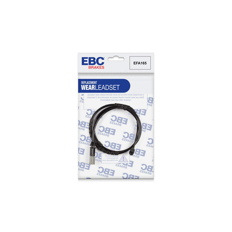 EBC EFA165 BMW Rear Brake Pad Wear Sensor Lead â€“ Fits ATE/Brembo Calipers â€“ 1 2 3 4 Series F20 F21 F22 F23 F30 F31 F34 F32 F33 F36, M2 F87, M3 F80, M4 F82 â€“ OE Replacement Rear Axle