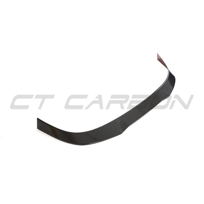 VW Golf 8 / Mk8 GTI & R Clubsport Carbon Fibre Rear Wing Spoiler by CT Design (CT Carbon) – Dry Pre-Preg Roof/Tailgate Wing, OEM+ Aero Upgrade (2020+, Clubsport Pack Only)