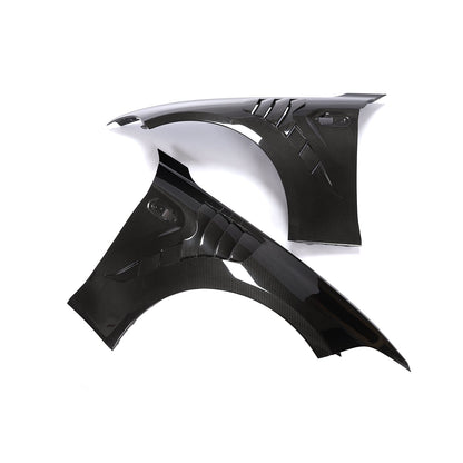 BMW F87 M2 / M2 Competition (M2C) 2016-2021 Carbon Fibre/Fiber Front Wings | Front Fenders / Quarter Panels / Arches | Dry Carbon Pre-Preg Gloss | OEM-Style Fit Lightweight Replacement Pair/Set