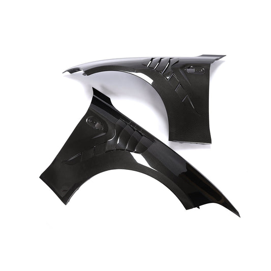 BMW F87 M2 / M2 Competition (M2C) 2016-2021 Carbon Fibre/Fiber Front Wings | Front Fenders / Quarter Panels / Arches | Dry Carbon Pre-Preg Gloss | OEM-Style Fit Lightweight Replacement Pair/Set