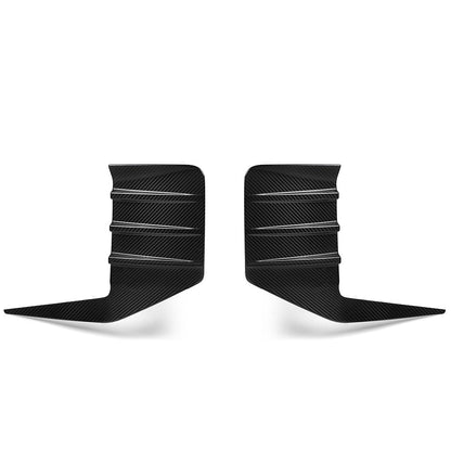 BMW M2 G87 (2023+) Carbon Fibre/Fiber Rear Bumper Trim – Rear Valance Garnish, Rear Apron Insert & Diffuser Surround | Gloss OEM-Style Performance Tail Accent by CT Carbon