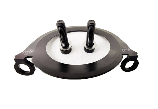 VTT BMW N54 N55 Crank Seal Guard  Front Main Seal/Crankshaft Seal Protector, Belt Ingestion Prevention  Billet 6061â€‘T6 Aluminium, Black Anodised  Vargas Turbocharger Technologies