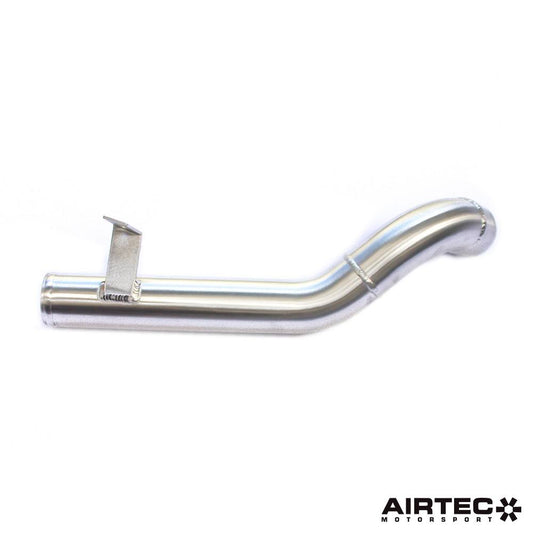 AIRTEC Motorsport 52mm Hot-Side Lower Boost Pipe - Resonator/Silencer Delete Charge Pipe (De-Res Turbo Outlet/Compressor Discharge) for Ford Fiesta ST Mk8 1.5 EcoBoost 200PS | Intercooler Hot Pipe Upgrade