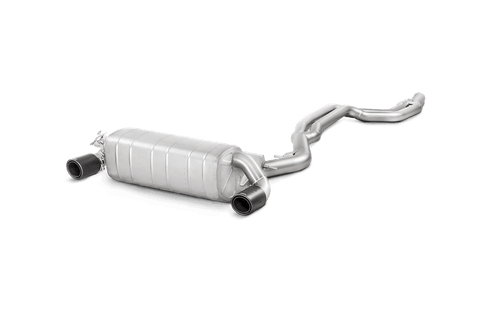 AkrapoviÄ Evolution Line SS Exhaust + Evolution Link Pipe Set for BMW M140i (F20/F21) 2016-2017, Carbon Fibre Tips, Valved, EC Approved, xDrive Compatible