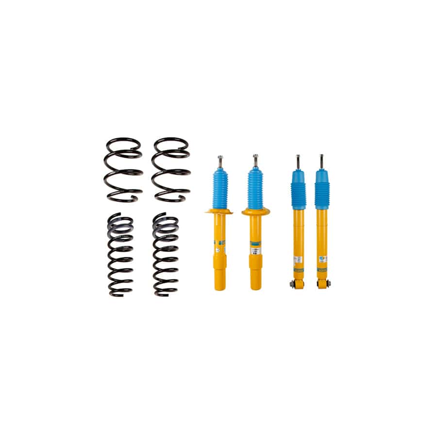 Bilstein B12 Pro-Kit 46-181121 Suspension Kit for BMW 5 Series E60 (2003-2010) 540i 545i 550i - B8 Dampers + Eibach Pro-Kit Springs, Fixed-Height Lowering