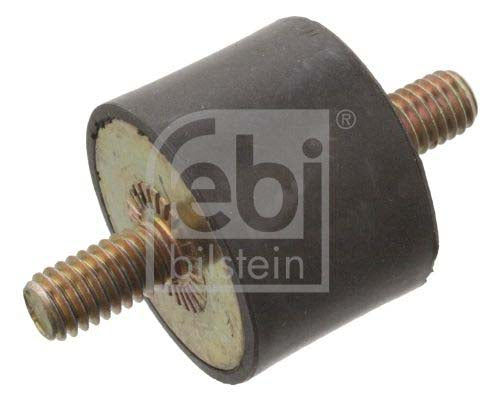 Febi Bilstein 07614 Air Filter Housing Holder | Air Box Mount Anti-Vibration Buffer | M6 x 1 External Thread | 25mm OD, 18mm Thick, 11mm Thread Length | OE Quality Replacement