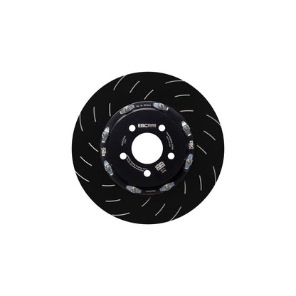 EBC P2DK018B Front Brake Kit for Ford Mustang S197 - 355mm 2-Piece Floating Slotted/Grooved Discs/Rotors + Bluestuff NDX Pads - Performance Fast