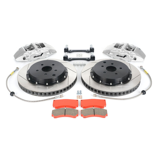 BMW X5 F15 Rear Big Brake Kit (2013-2018) - Paragon Alcon Mono4 4-Piston Calipers, 2-Piece Vented Discs/Rotors - Performance Rear Brake Upgrade/Conversion, Direct Bolt-On - PBK.51.159.380.320.FN.01.0x.Px.R