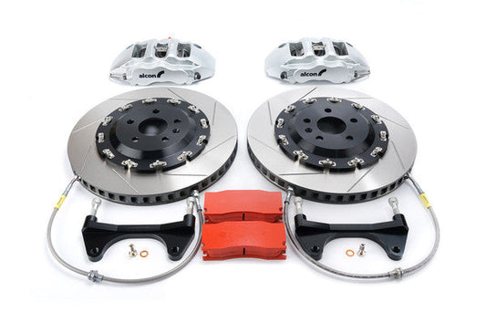 Paragon Alcon CAR97 Monobloc 6-Piston (Mono 6) Front Big Brake Kit, 355x32mm Floating 2-Piece Rotors for BMW M2 F87, M3 F80, M4 F82/F83 (F8x) - Bolt-On Track & Fast Road Upgrade