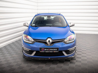 Maxton Design - FRONT SPLITTER RENAULT MEGANE GT LINE GRANDTOUR MK3 FACELIFT