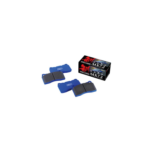 Endless MX72 Rear Brake Pads for BMW MINI R56 Cooper S & JCW (2007-2014) - Low Dust Ceramic Carbon Fast Road & Track Performance Rear Disc Brake Pad Set, Fits 1.6 Turbo Rear Axle - EIP141 / MX72-EIP141