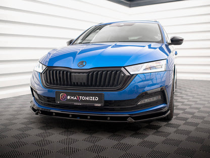 Maxton Design - FRONT SPLITTER V.1 SKODA OCTAVIA SPORTLINE MK4